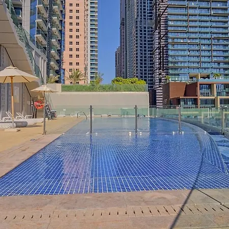 Upscale 2-Bedroom Flat In Dubai Marina Exterior photo